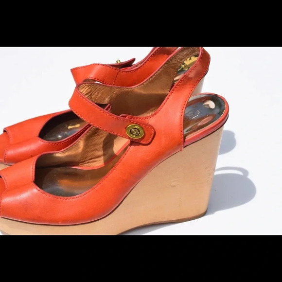Coach platform wedge sandals - Picture 7 of 8